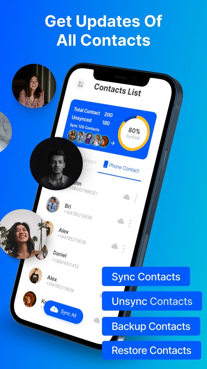 Contacts Backup Cloud Transfer screenshot 4