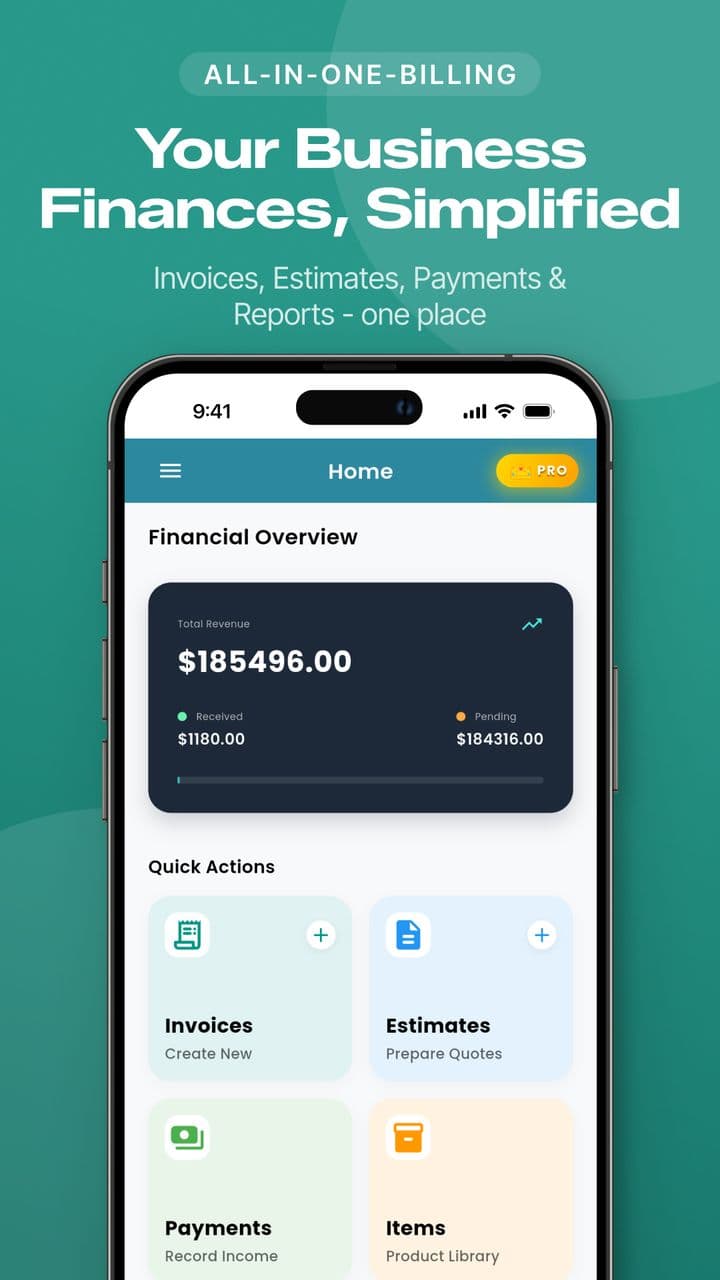 Invoicer: Invoicing Simplified screenshot 1