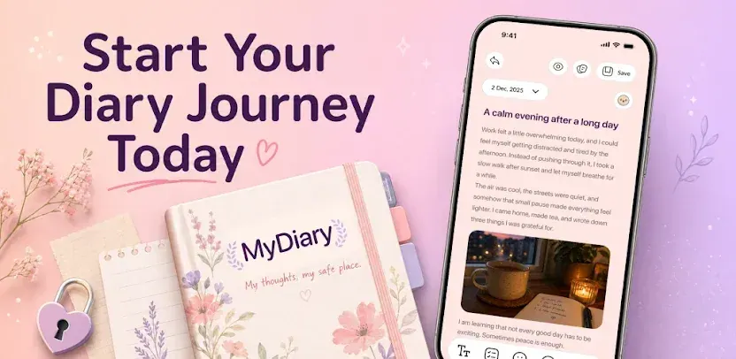 My Diary: Daily Journal, Notes